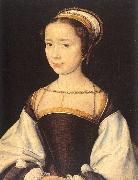 Lyon, Corneille de A Young Lady oil painting artist